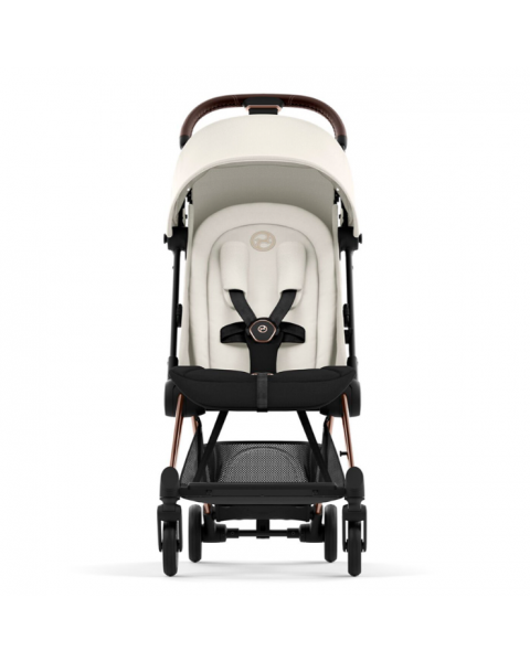 Коляска прогулочная Cybex Coya шасси Rose Gold, Off White (Белый)