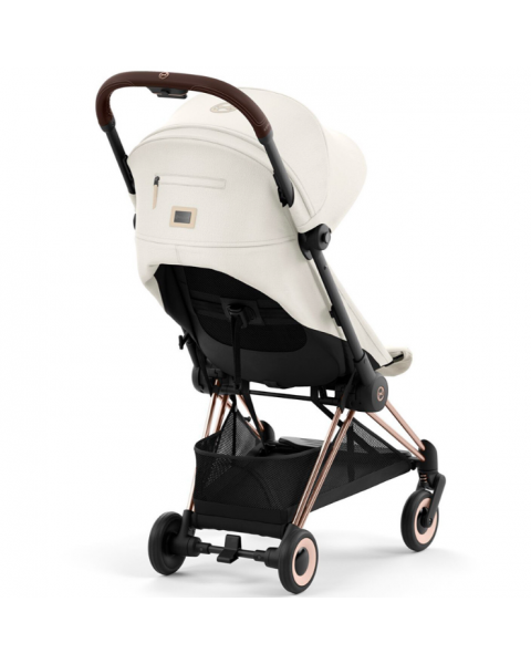 Коляска прогулочная Cybex Coya шасси Rose Gold, Off White (Белый)