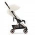Коляска прогулочная Cybex Coya шасси Rose Gold, Off White (Белый)