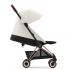 Коляска прогулочная Cybex Coya шасси Rose Gold, Off White (Белый)