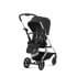 Коляска прогулочная Cybex Eezy S Twist+ 2 SLV (с дождевиком и бампером), Moon Black (Черный)