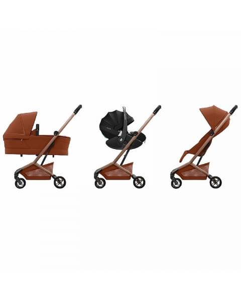 Коляска прогулочная Maxi-Cosi Fame Cabin, Terra (Терракотовый)