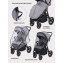 Коляска прогулочная Mowbaby Trail 2025 Grey