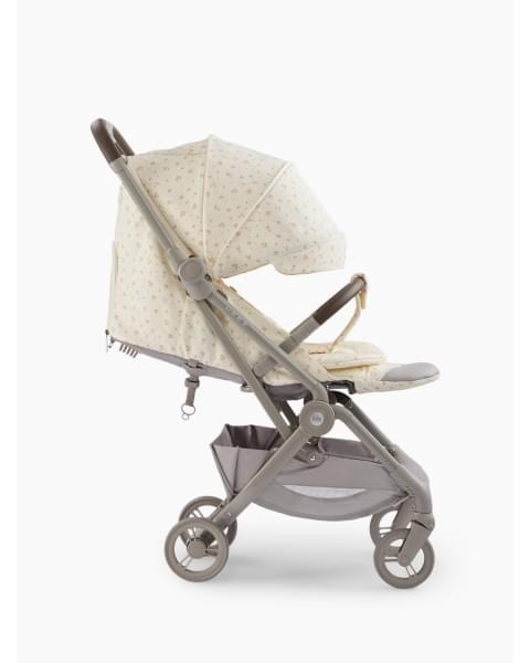 Коляска прогулочная Happy Baby Neez, beige flowers fix