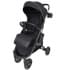 Коляска прогулочная Peppy Polo rose black хром рама, сумка
