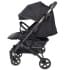 Коляска прогулочная Peppy Polo rose black хром рама, сумка