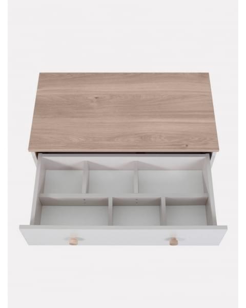 Комод пеленальный Rant Elsa Pro 800/4 с органайзером Crystal beige