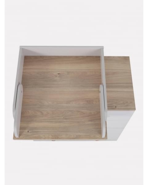 Комод пеленальный Rant Elsa Pro 800/4 с органайзером Crystal beige