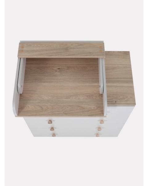 Комод пеленальный Rant Elsa Pro 800/4 с органайзером Crystal beige