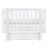 Кровать детская Pituso Olivia (маятник/ящик/автостенка) 120*60 см Белый-Белый