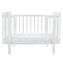 Кровать детская Pituso Olivia (маятник/ящик/автостенка) 120*60 см Белый-Белый