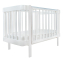 Кровать детская Pituso Olivia (маятник/ящик/автостенка) 120*60 см Белый-Белый