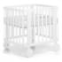 Кроватка детская из бука FOPPAPEDRETTI Evo Bianco