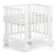 Кроватка детская из бука FOPPAPEDRETTI Evo Bianco