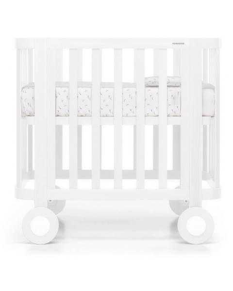 Кроватка детская из бука FOPPAPEDRETTI Evo Bianco