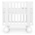 Кроватка детская из бука FOPPAPEDRETTI Evo Bianco