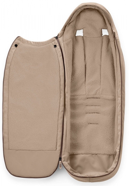 Теплый конверт (накидка на ножки) Cybex в коляску Beige