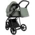 Детская коляска Roan Sol 2.0 3 в 1 с автокреслом Tutis Elo Lux EduSky Black SLL/33/T Sage Green/Black/руч.Black