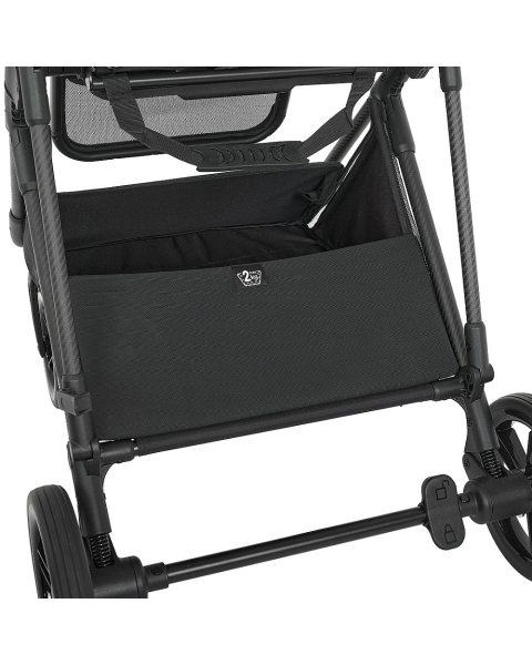 Детская прогулочная коляска Pituso Carbon RX Horizon Grey/рама carbon