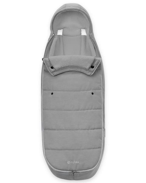 Теплый конверт (накидка на ножки) Cybex в коляску Grey