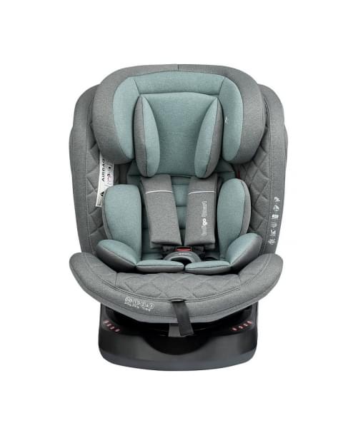 Автокресло Indigo Smart Isofix серый-зеленый