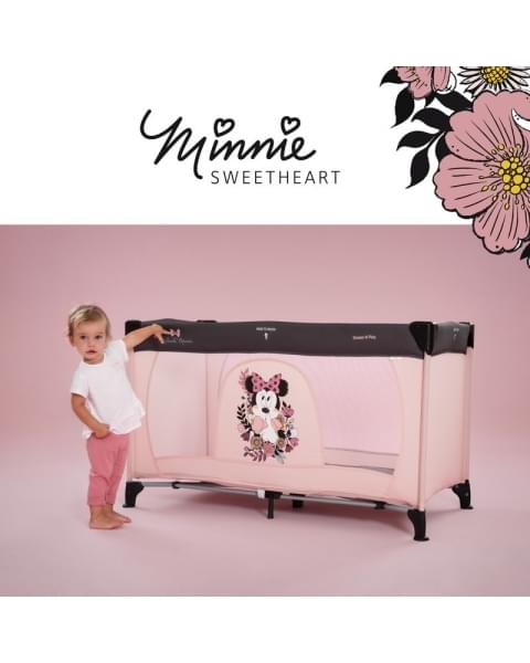 Манеж Hauck Dream n Play, Minnie Sweetheart (Розовый)