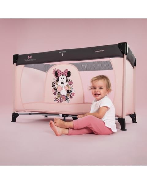 Манеж Hauck Dream n Play, Minnie Sweetheart (Розовый)