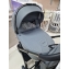 Модульная коляска 3в1 Luxmom 888X серый