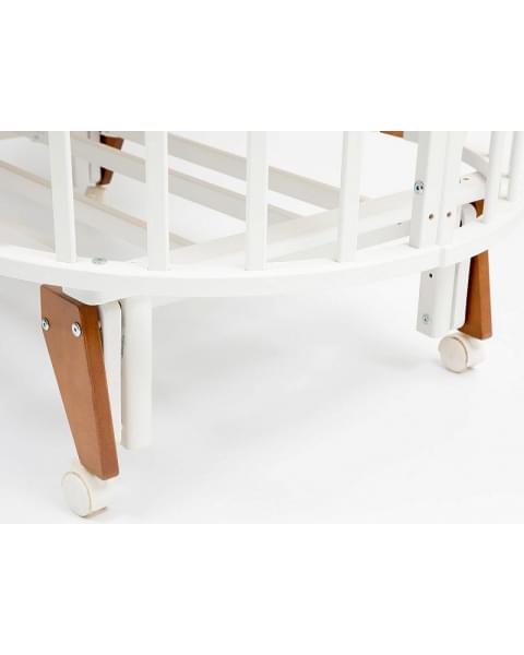 Детская кровать трансформер Pituso Stella 6 в 1 106501-6 Белый-Бук