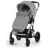 Теплый конверт (накидка на ножки) Cybex в коляску Grey
