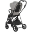 Детская прогулочная коляска Pituso Carbon RX Horizon Grey/рама carbon