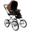 Детская коляска Roan Bass Next Classic 2.0 d14 3 в 1 с автокреслом Tutis Elo Lux EduSky Black BSNC/91/2 Mocha Mousse/Black/руч.Cappuccino