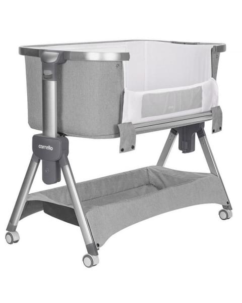 Приставная кроватка Carrello Aria 2 в 1 CRL-16402 Silver Grey