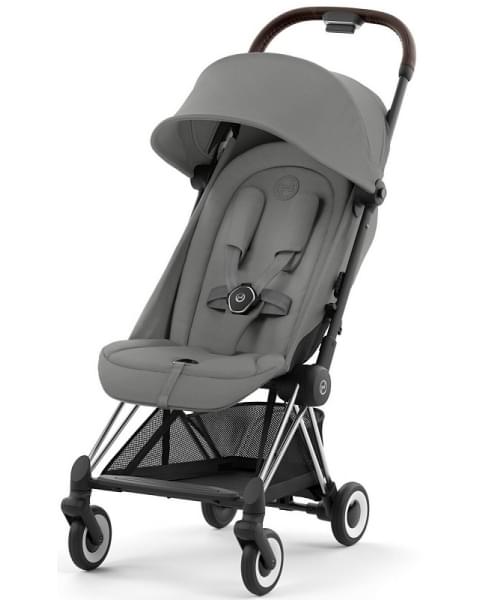 Прогулочная коляска Cybex Coya Mirage Grey/Chrome Brown