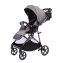 Прогулочная коляска Peppy Amici Grey серый, рама серая