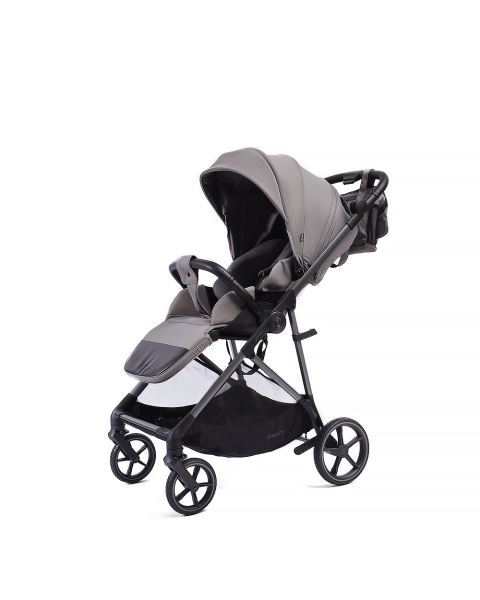 Прогулочная коляска Peppy Amici Grey серый, рама серая