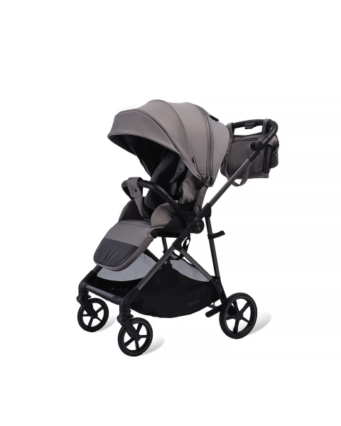 Прогулочная коляска Peppy Amici Grey серый, рама серая