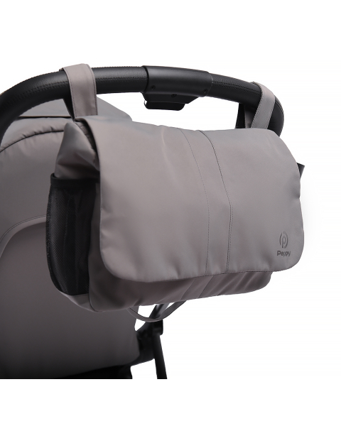 Прогулочная коляска Peppy Amici Grey серый, рама серая