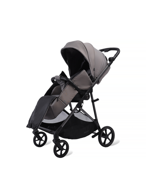 Прогулочная коляска Peppy Amici Grey серый, рама серая