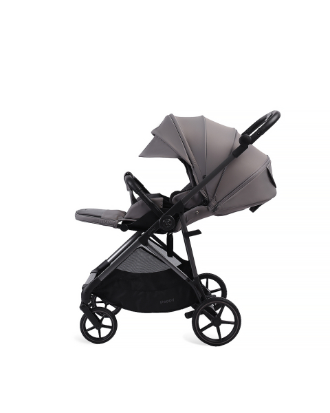 Прогулочная коляска Peppy Amici Grey серый, рама серая