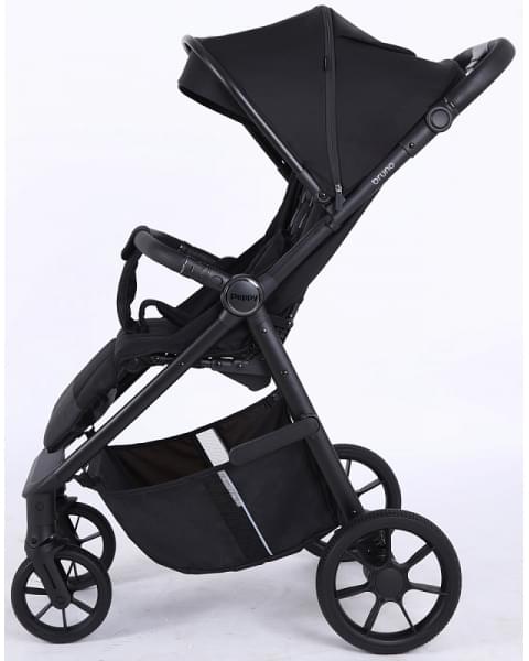 Прогулочная коляска Peppy Bruno Black Cosmos черный