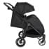 Прогулочная коляска для двойни Pituso Duocity PU 2023, Black (Черный)