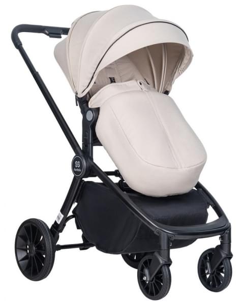 Детская коляска Farfello Baby Shell 3 в 1 2024 кофейный