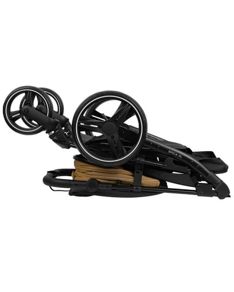 Детская прогулочная коляска Indigo Epica XL бежевый-серый