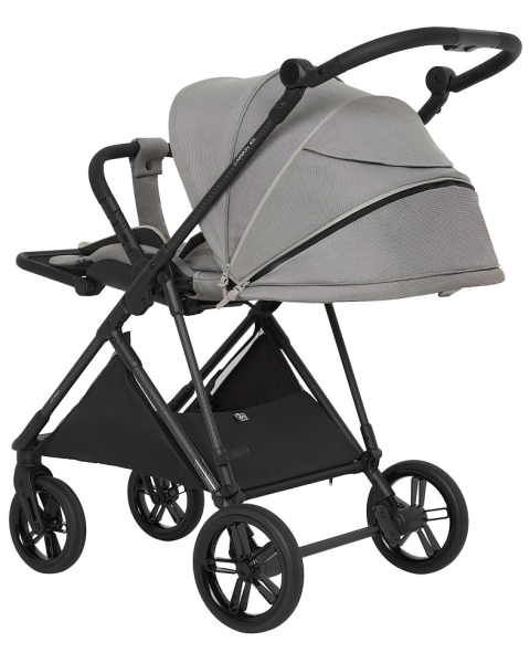 Детская прогулочная коляска Pituso Carbon RX Horizon Grey/рама carbon