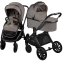 Детская коляска AmaroBaby Motus Premium Ecco 3 в 1 мокко