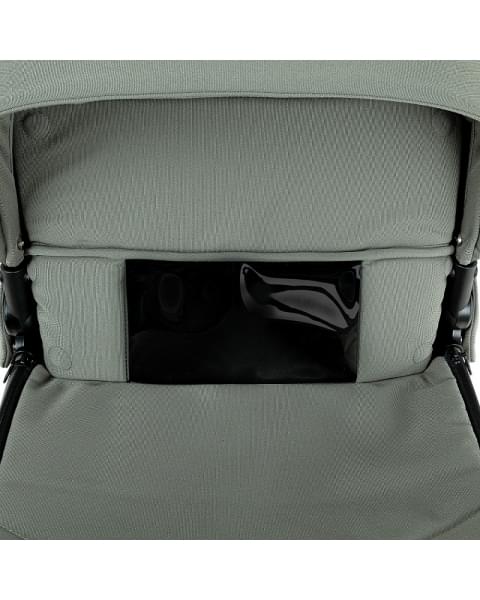 Детская коляска Roan Sol 2.0 3 в 1 с автокреслом Tutis Elo Lux EduSky Black SLL/33/T Sage Green/Black/руч.Black