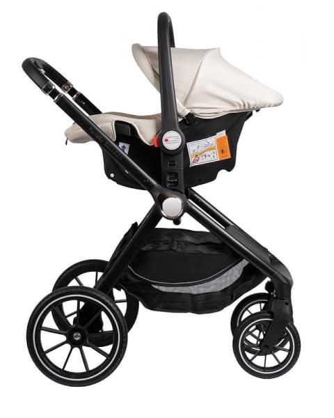 Детская коляска Farfello Belleza 3 в 1 2025 жемчужный