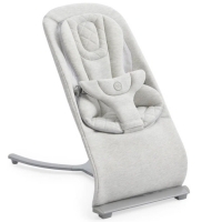 Шезлонг Happy Baby Hugger, Light Grey (Светло-серый)