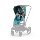 Сменный чехол Seat Pack для коляски Cybex Priam IV Fashion Collection, FE DK We The Best (Голубой с принтом)